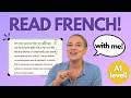 Learn To Read French With Me | A1 Level French for Beginners