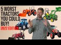 THE 5 WORST TRACTORS YOU COULD BUY THIS YEAR! TYPES AND MODELS!