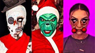 Best Of Christmas Makeup Ideas TikTok Compilation | Stay Up on Christmas Night