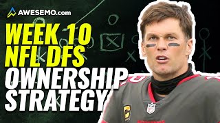 Daily Fantasy Football Ownership Report Week 10 | NFL DFS Strategy