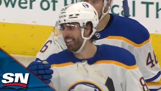 Sabres' Alex Tuch Notches His Second Career Hat Trick vs. Flyers