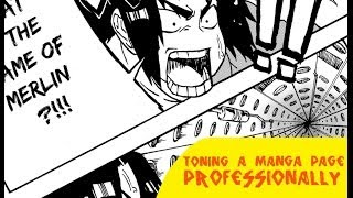 Screen Tone a Manga Page Professionally in Manga Studio 5