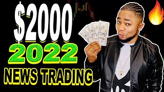 First Forex News Trade of 2022 ,Millionaires will be made | Watch this!