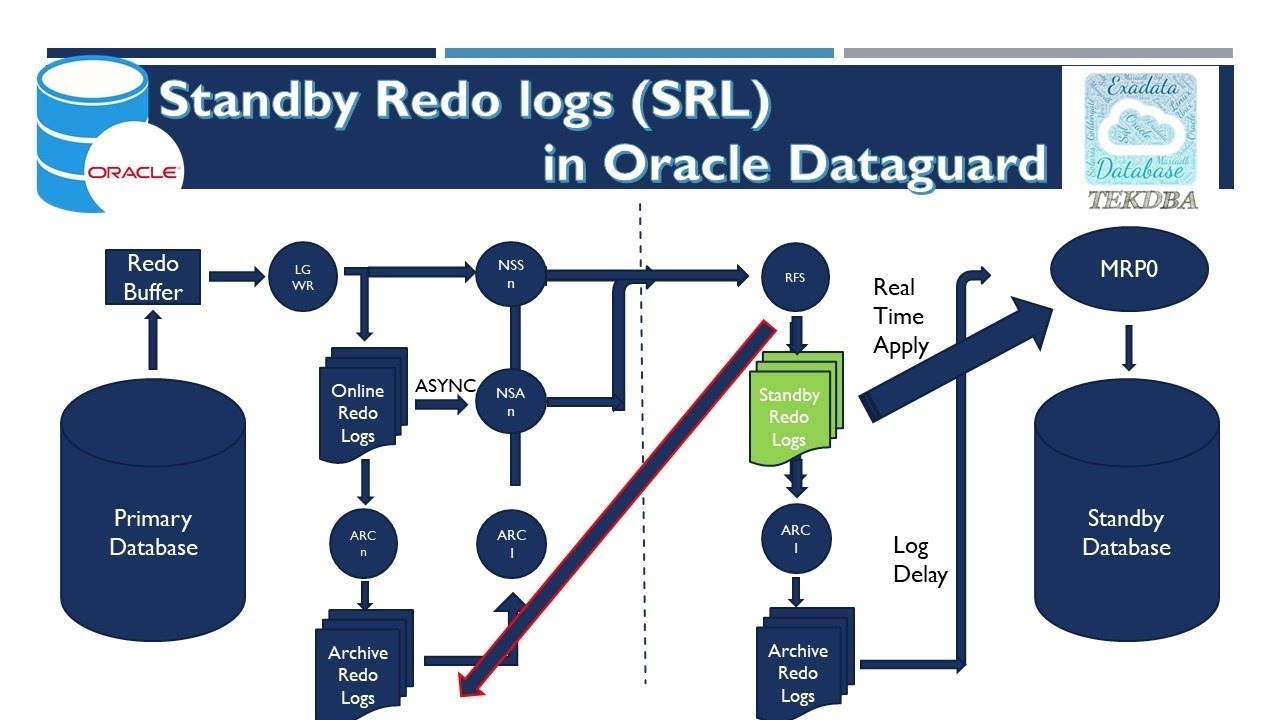 Oracle Dataguard (DG) With Role Of Standby Redo Logs (SRL) In Data ...