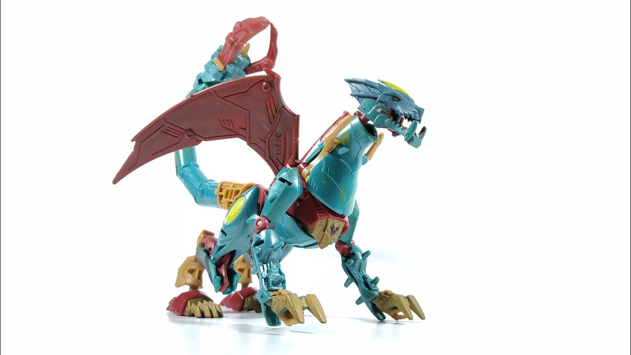 Transformers Prime Beast Hunters Deluxe Class Ripclaw Review - YouTube