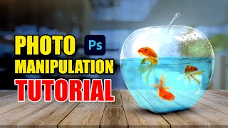 Photoshop Transparency Effect for Beginners | Photo Manipulation Tutorial