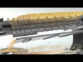 CLAAS LEXION Crop flow - APS HYBRID SYSTEM animation / 2011