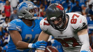 Tampa Bay Buccaneers vs Detroit Lions NFL Today 12/26 Full Game - NFL Week 16 (Madden 21)