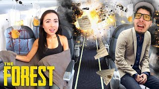 OUR PLANE CRASHED!! (The Forest)