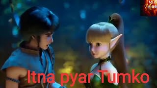 Kyuki Itna Pyaar Tumko karte Hai Hum | 3D beautiful animation ( non copyright claim song)
