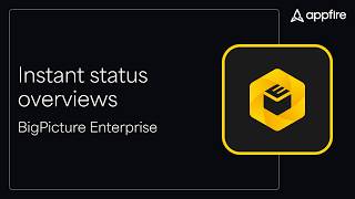 Get a high-level progress overview in BigPicture