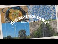 My Trip to Des Moines Iowa | Travel Vlog + Mini Travel Haul