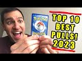 *IT'S HERE!* My Top 10 BEST Pokemon Cards Pulls (2023)