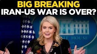 Karoline Leavitt LIVE: US Iran War is Over? | Karoline Briefs the Nation | Trump News | White House