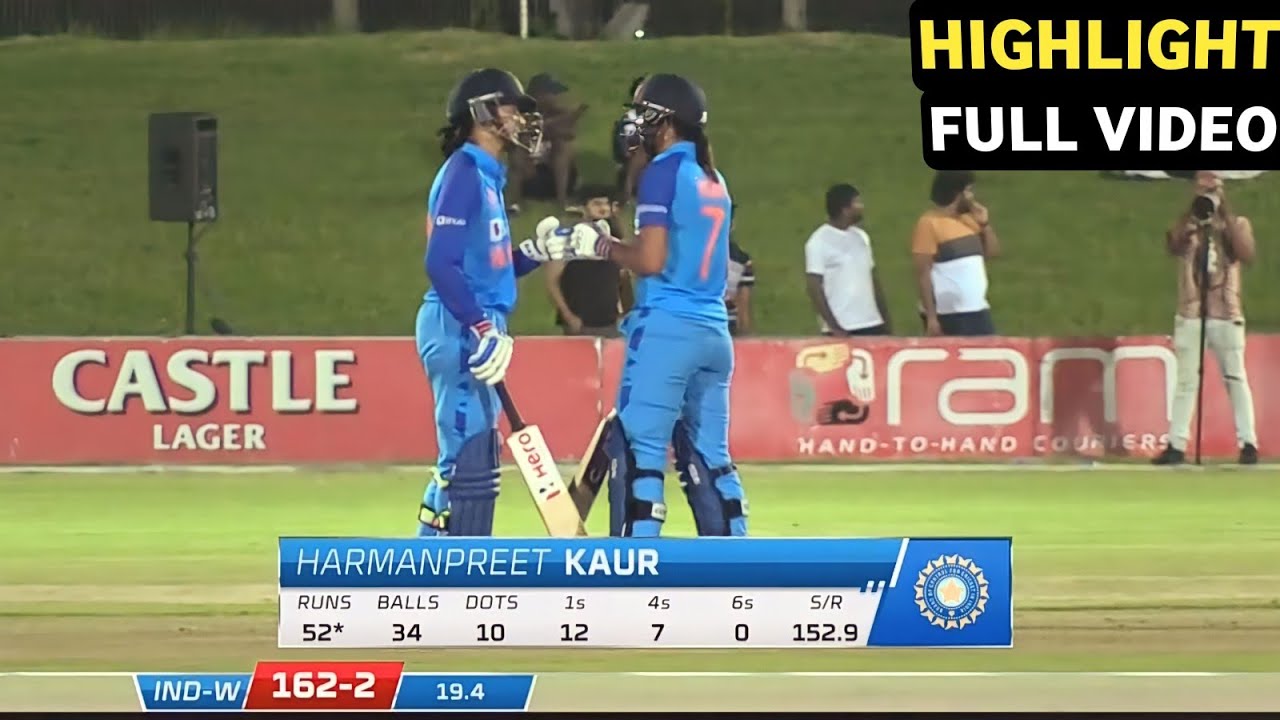 India Vs West Indies Women 3rd T20 Full Match Highlight Video 2023| Ind ...