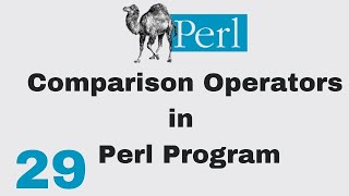Perl Script Basic Tutorial 29 Comparison Operator