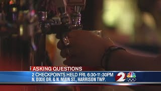 2 OVI checkpoints to be held Friday in Montgomery County