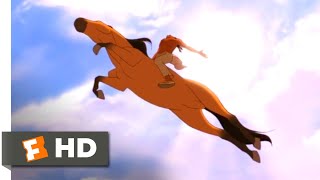 Spirit (2002) - Canyon Chase Scene (9/10) | Movieclips
