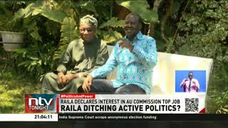 Raila’s declaration to run for the AU commission chairperson seat could keep him off politics
