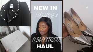 NEW IN LUXURY AND HIGHSTREET WINTER HAUL-  | JIMMY CHOO, MOSCHINO, ZARA AND PRIMARK| Ms Charmaine