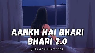 Aankh Hai Bhari Bhari 2.0 [Slowed + Reverb] - Rahul Vaidya | Lofi Song | Danish Pwskr | Text Audio