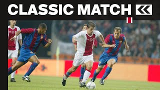 CLASSIC MATCH – Ajax – FC Barcelona 4-3 | AMSTERDAM TOURNAMENT SPECTACLE | 04-08-2002
