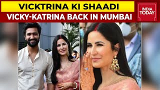 Vicky Kaushal-Katrina Kaif Back In The Town After A Royal Wedding In Sawai Madhopur | Newstrack