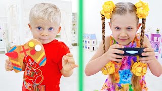 Diana And Roma Came Up With How To Entertain Baby Oliver Fun Toddler