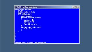 13.Java Certification-Chapter03.Declarations & Operations-Lesson5.Data Declaration