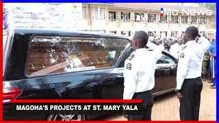 Projects Late Prof. Magoha did in St  Mary's Yala school in Siaya