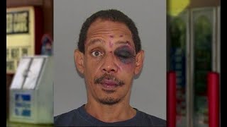 Convenience store worker clocks robbery suspect in the face