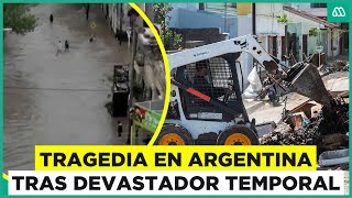 Tragedia en Argentina tras devastador temporal