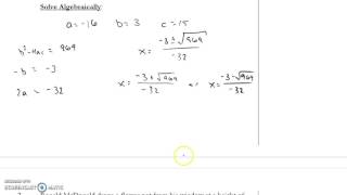 ALG U9V5 Vertical Motion Model