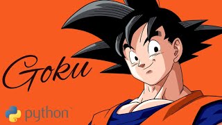GOKU USING PYTHON | PYTHON TURTLE GRAPHICS | PYTHONJI