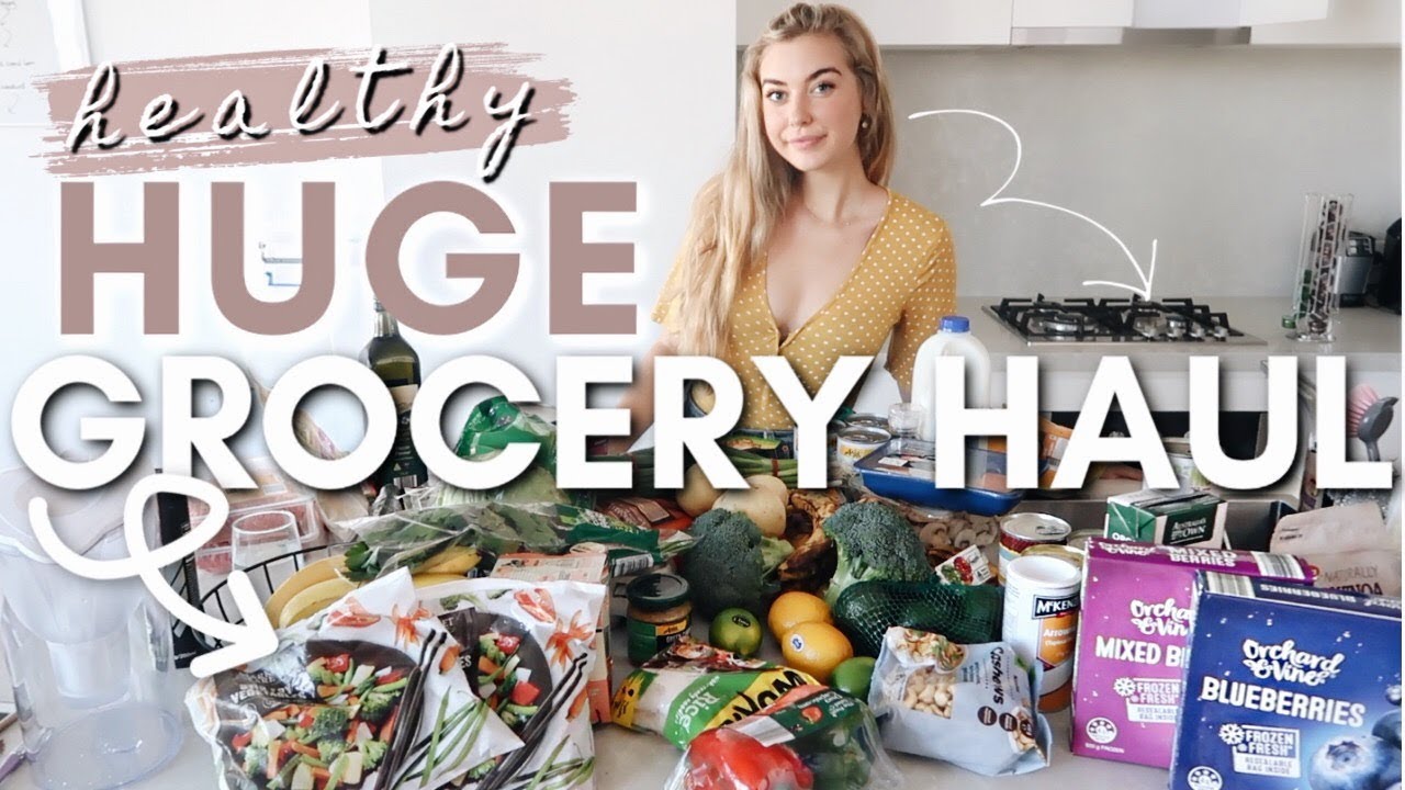 Healthy GROCERY HAUL *budget Friendly* + MEAL PLANNING - YouTube