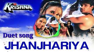 Jhanjhariya (Male and Female) | Abhijeet | Krishna 1996 Songs| Sunil Shetty , Karisma Kapoor