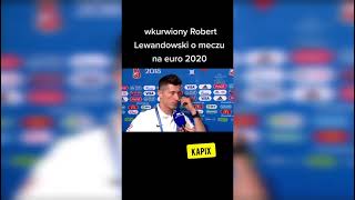 Wkurzony Robet Lewandowski Po meczu *Polska-Słowacja*