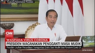 Presiden Wacanakan Pengganti Masa Mudik