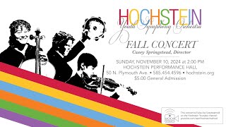 Hochstein Youth Symphony Orchestra Fall Concert