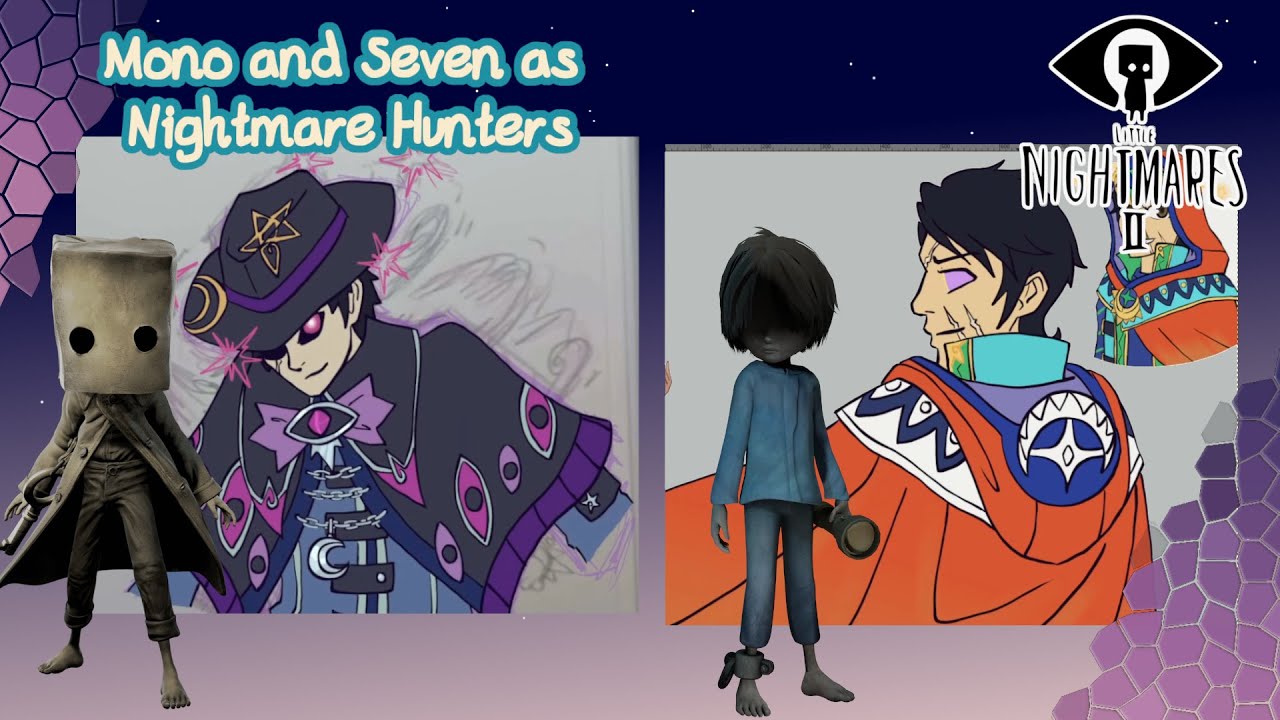 Mono And Runaway Kid As Nightmare Hunters Little Nightmares Kids