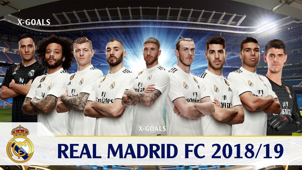 ⚽ REAL MADRID SQUAD 2018/19 ALL PLAYERS - REAL MADRID TEAM - YouTube