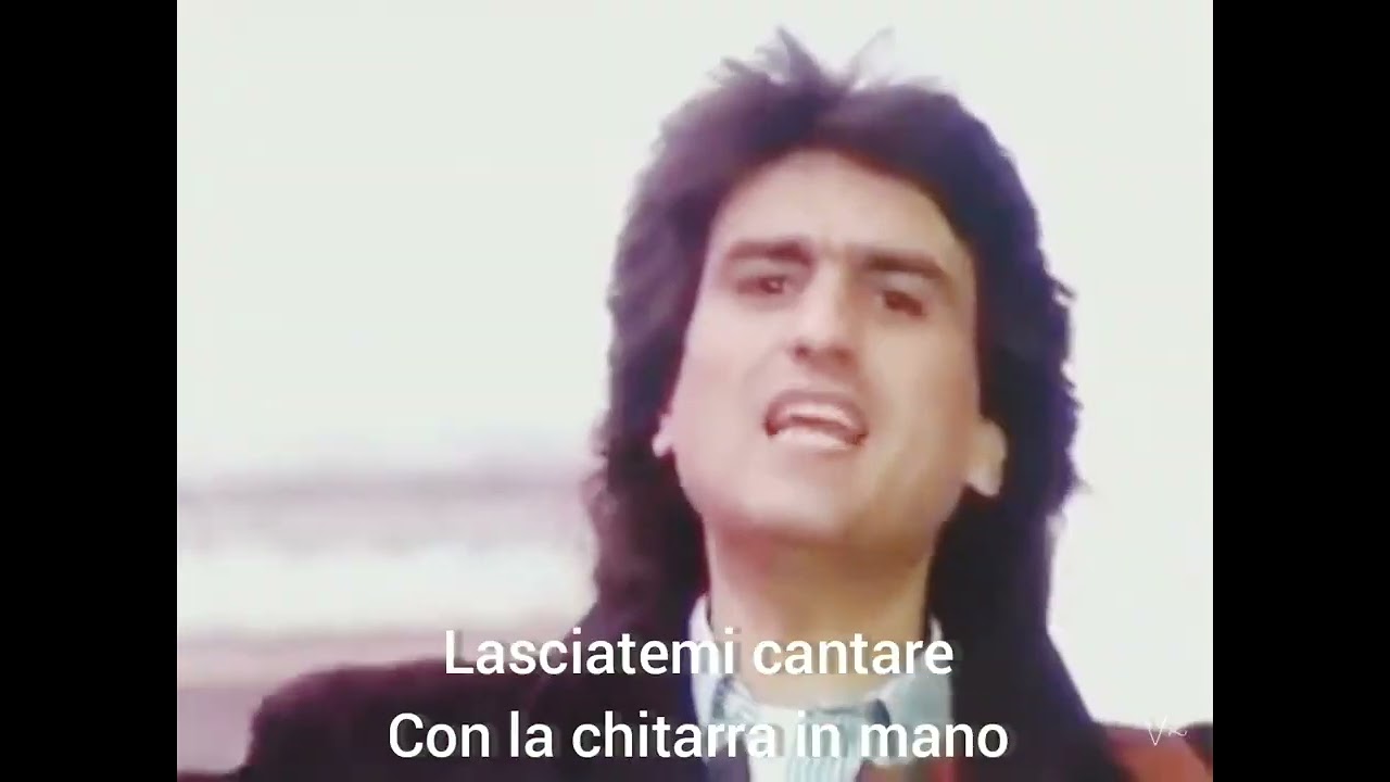 Toto Cutugno - L'italiano(Lasciatemi Cantare) Lyrics - YouTube