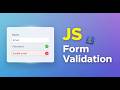 JavaScript Form Validation for Beginners (Step-by-Step Tutorial)