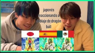 japonés reaccionando al doblaje de la película de dragón ball en japonés, castellano y latino