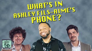 What's in Ashley Fils-Aime's Phone? | PHONE HACKS PODCAST #comedy   #america   #podcast