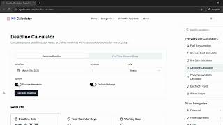 Calculate Deadlines Like a Pro: Your Ultimate Guide