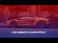 How To Add Gradient Color Hover Effect On HTML And CSS Website