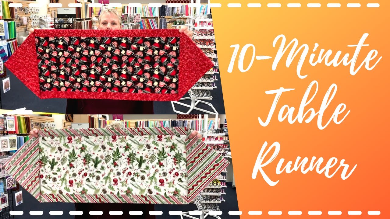 10 Minute Table Runner Pattern
