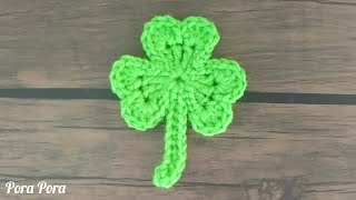 Crochet Shamrock I Crochet Leaves I Crochet St Patrick's Day Decorations