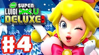 New Super Luigi U Deluxe - Gameplay Walkthrough Part 4 - Frosted Glacier 100%! (Nintendo Switch)